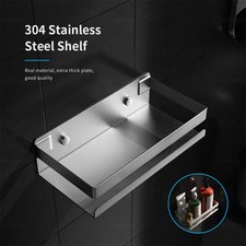 DE Edelstahl Duschregal Bohren