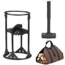 Spaltbohrer für Anzündholz - Brennholzspalter für feines Holz - Holz Spalter