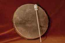 Schamanentrommel 32cm Rehfell mit Hörprobe