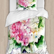 Blumen Bettwäsche Set