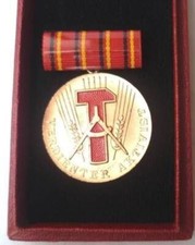 GDR medal deserving activist