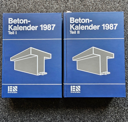 Beton kalender 1987 teil 1 - beton-kalender,