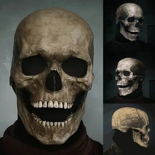 Halloween totenkopf maske - totenkopf,