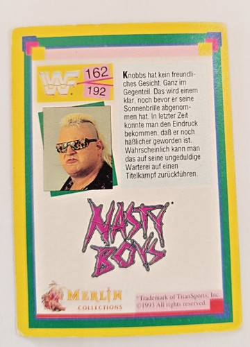 Wwf wrestling sammelkarte - wrestling,