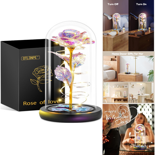 Personalisierte ewige rose - personalisierte,