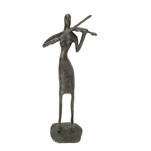 Dekorative bronze figur - bronze,