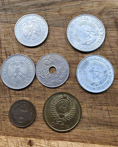 Ddr brd münzlot - münzlot, &