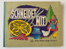 Buch: Schneidet mit - DDR Lehrmittel Schule Kindergarten Basteln