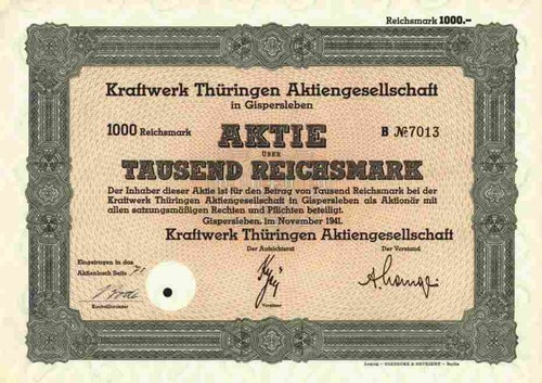 Kraftwerk gispersleben 1941 - kraftwerk,