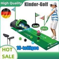 Verbessertes Minigolf Set Spielzeug für Kinder, Indoor/Outdoor Golfkoffer Spiele