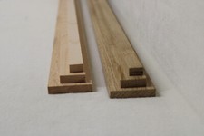 Angebot !! Rechteckleiste Vierkant Holzleisten Eiche und Buche Postenware
