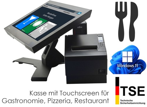 Kasse 39cm touchscreen - 39cm,