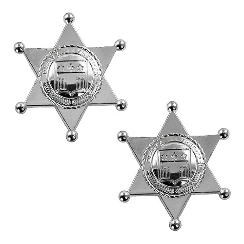 Polizei marke stern 2er set - marke,