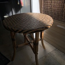 Rattan/Korb/Geflecht Tisch /Beistelltisch aus den 80er/Anfang 90er Jahre,Vintage