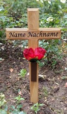 Grabkreuz , Holzkreuz 