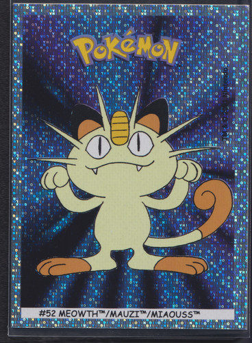 Mauzi meowth holo - nr,