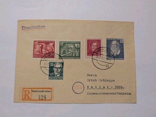 Ddr beleg einschreiben - ddr,