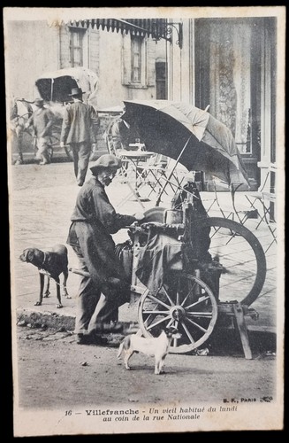 Alte postkarte ile france - postkarte, de