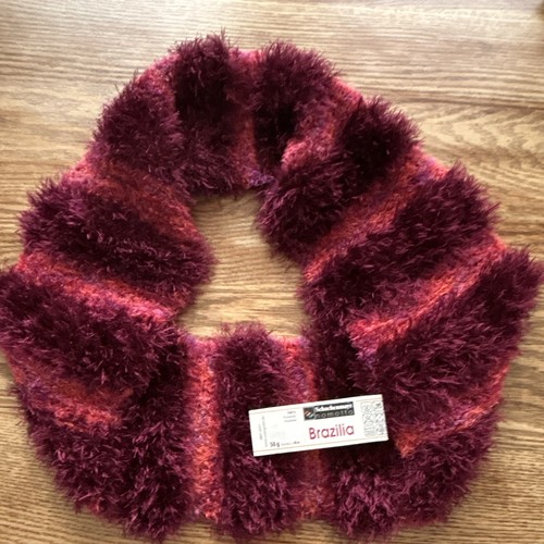 Handgestrickter kuscheliger