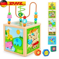 Aktivitätswürfel aus Holz