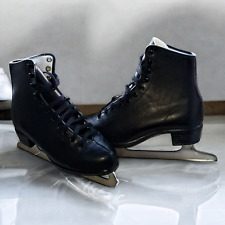 Herren Schlittschuhe 0058 Iceskates Schwarz Skates Eiskunstlauf Kinderschlittsch