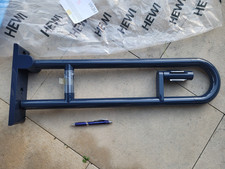 Neu: Großer Hewi Stütz Klappgriff Haltegriff 75 cm lang ! klappbar dunkelblau 