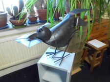 Kunst- Figur- Rabe- aus