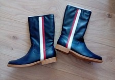 Stiefel  Mädchen GRACELAND Deichman GR. 34 NEU ROT WEIß  Sreifen Chic NP34€