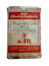 Doppeldeutsche 32 Blatt ASS Nr. 811 Vereinigte Altenburger Stralsunder Karten