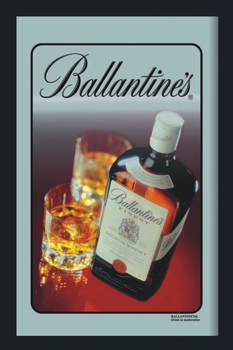 Barspiegel 18412 ballantines - barspiegel,