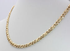 Dollarkette in 14 kt 14k 585 er Gelb Gold Dollar Kette Halskette Collier L 40 cm