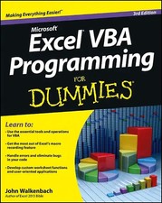 Excel VBA Programming For
