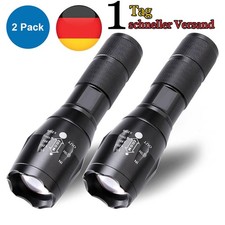 2 Stk Super Hell Taschenlampe