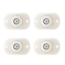 4x Möbelrollen Kugelrollen