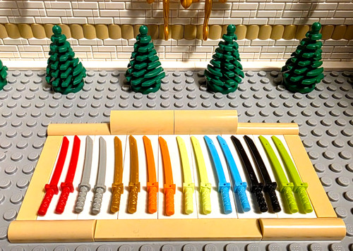 Lego ninjago katana sammlung - ninjago,