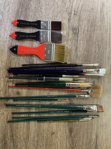 Vinci pinsel set stk - da,