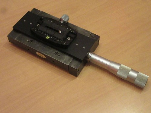Makroschlitten schwer