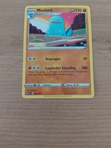 Pokémon karte morlord - pokémon,