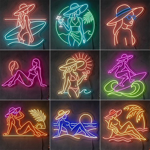 Beach vibes neon - neon, led