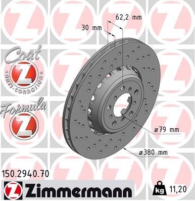 Zimmermann bremsscheibe - zimmermann,