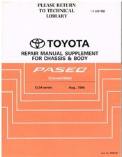 TOYOTA PASEO Mk2 (EL54) CABRIO