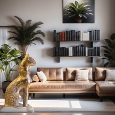 Ägyptische Katzen /Deco