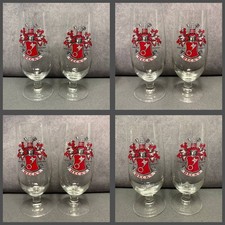 8 x Becks Bierglas Bier Glas Gläser Brauerei Becks’s Retro Vintage 0,15 Liter