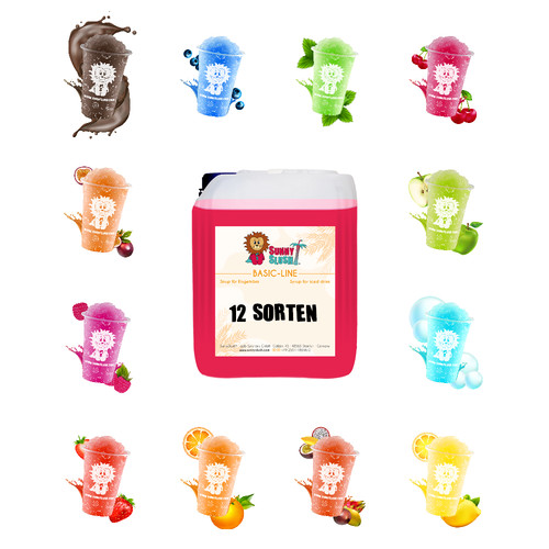 Sunnyslush 4x5 liter - sunnyslush®,