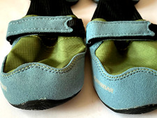 Hundeschuhe Ruffwear Skyliner leichtes Profil Ganzjahres Schuh grün 4er Set XS