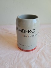 0,5 Liter Bamberg Bierkrug, Steingut, Steinzeug