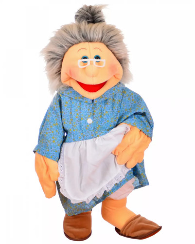 Großmutter handpuppe als - handpuppe,