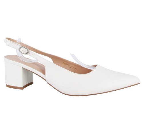 Weisse sandalen ohne absatz - weisse,