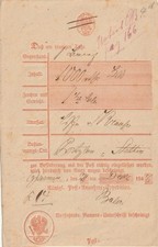 Preußen : Fahrpost Postschein