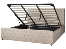Doppelbett beige taupe - doppelbett,